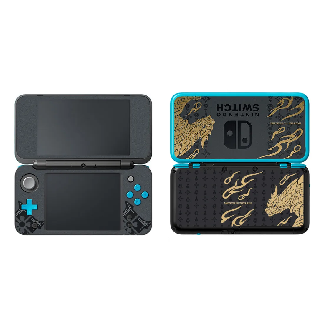 Monster Hunter Rise Full Cover Decal Skin Sticker For New 2ds Xl