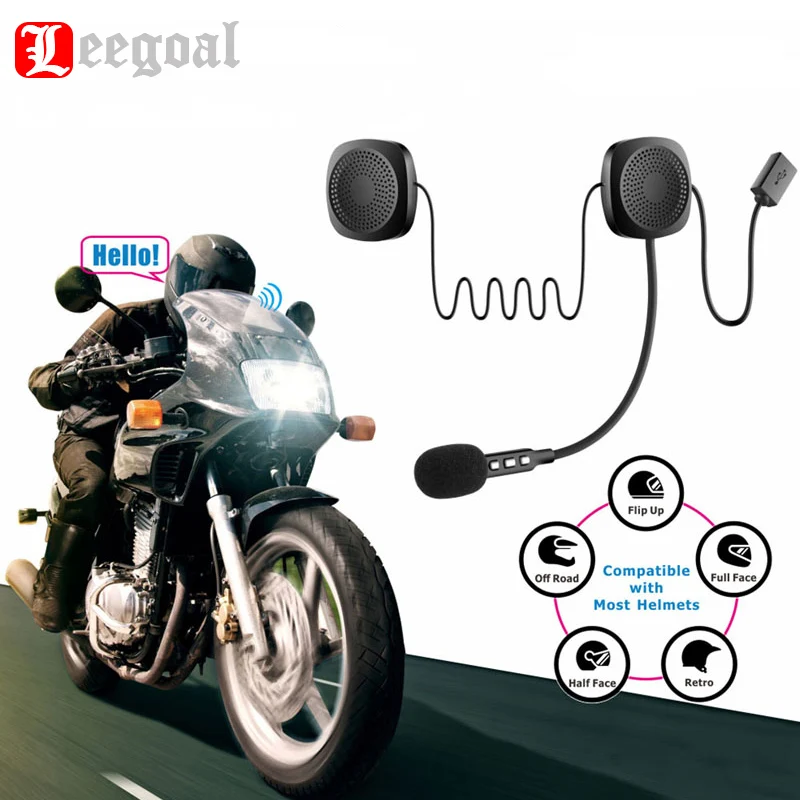 

Classic Helmet Headset Wireless Bluetooth Headphones Suitable For Motorcycle Helmet 18 Hours Hands Free Talking Safe Comfort