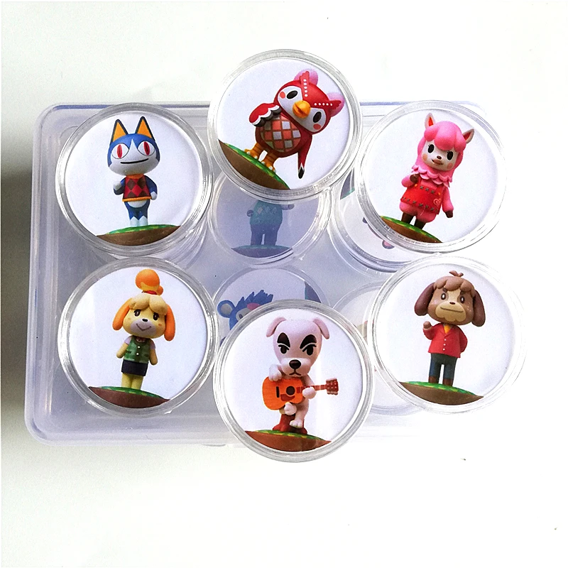 Быстрая, 16 шт./партия, Animal Crossing Of amiibo, Праздничная коллекция, NFC карта, игра с монетами, бирка