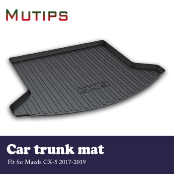 

Mutips Car Cargo rear trunk mat For Mazda CX-5 2017 2018 2019 Waterproof mat Anti-slip carpet Boot Liner Tray Accessories auto
