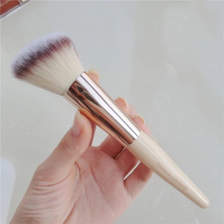 Пушистые мягкие bevelled Румяна 227# контурная скульптурная кисть профессиональная высококачественная кисть для румян теней