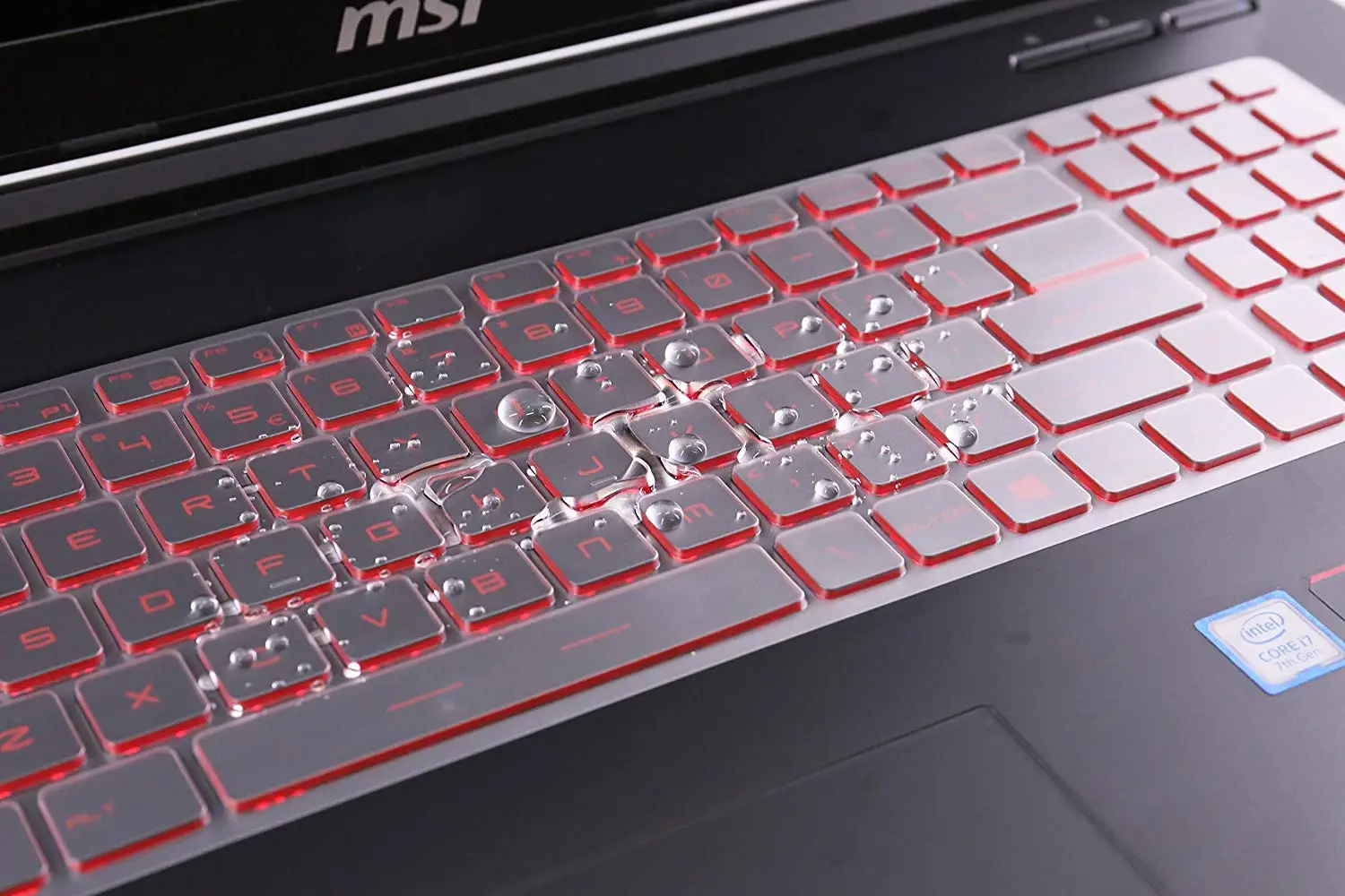 Для MSI GS63 GF62 GE63VR GV62 GP63 GT63 GL63 WE63 WS63 GL72 GL72M GF72VR 17,3 сверхтонкая жесткая накладка на заднюю панель из ТПУ чехлы для клавиатуры