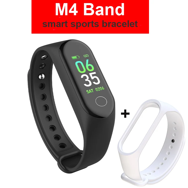 

M3 M4 Bluetooth Smart Watch for IOS Android Men Women Sport Intelligent Pedometer Fitness Bracelet Watches