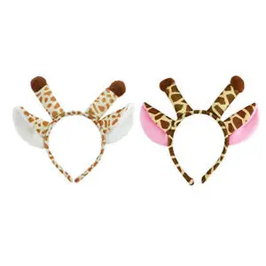 New Lovely Giraffe Headband Creative Chic Hair Hoop for Christmas Hair Band Scrunchie Hair Accessories 2021 Hair Ornament children canvas shoes girls slip on bowtie mary jane kid footwear nina chaussure sandq princess lovely protective toe 2021 new