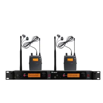 

Ear monitor system in ear IEM earbuds 2 channel transmitter M2050 for stage monitoring