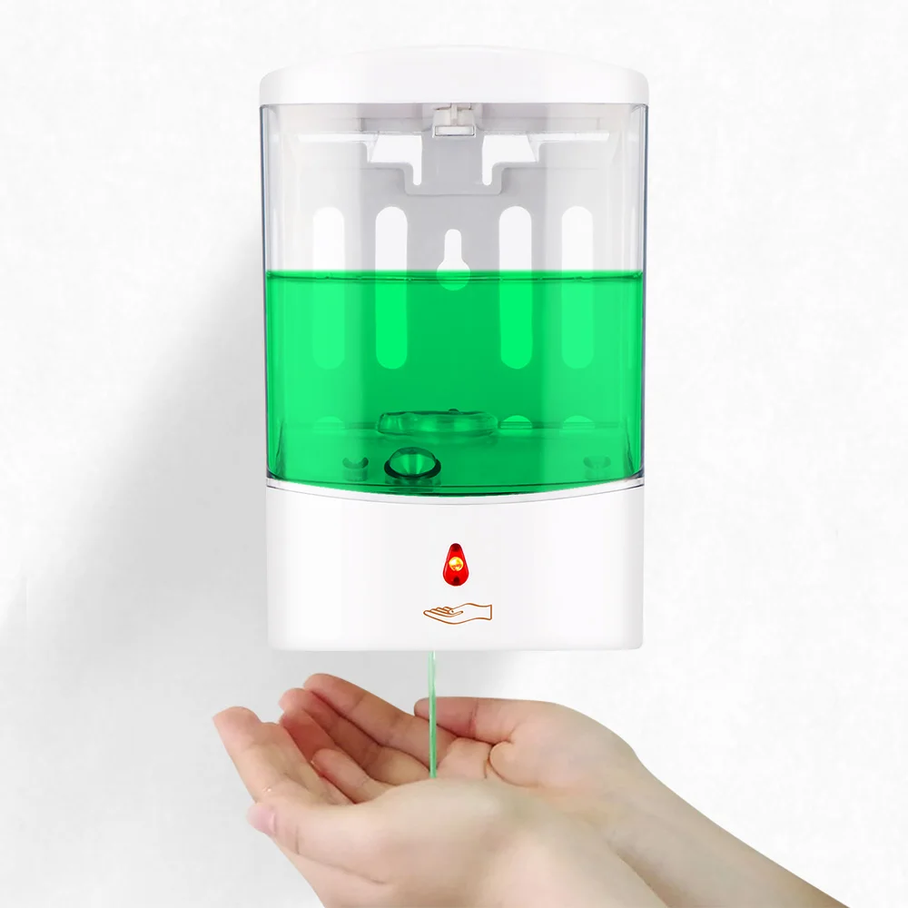 

Soap Dispenser Automatic Soap Dispenser Touchless Sensor Hand Sanitizer Detergent Dispenser Wall Mounted For Bathroom Kitchen