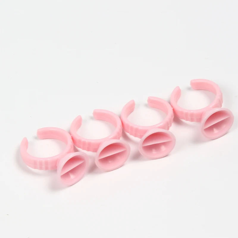 Disposable tattoo ink cup ring permanent makeup pigment divider container holder tattoo accessories for makeup tool 500pcs