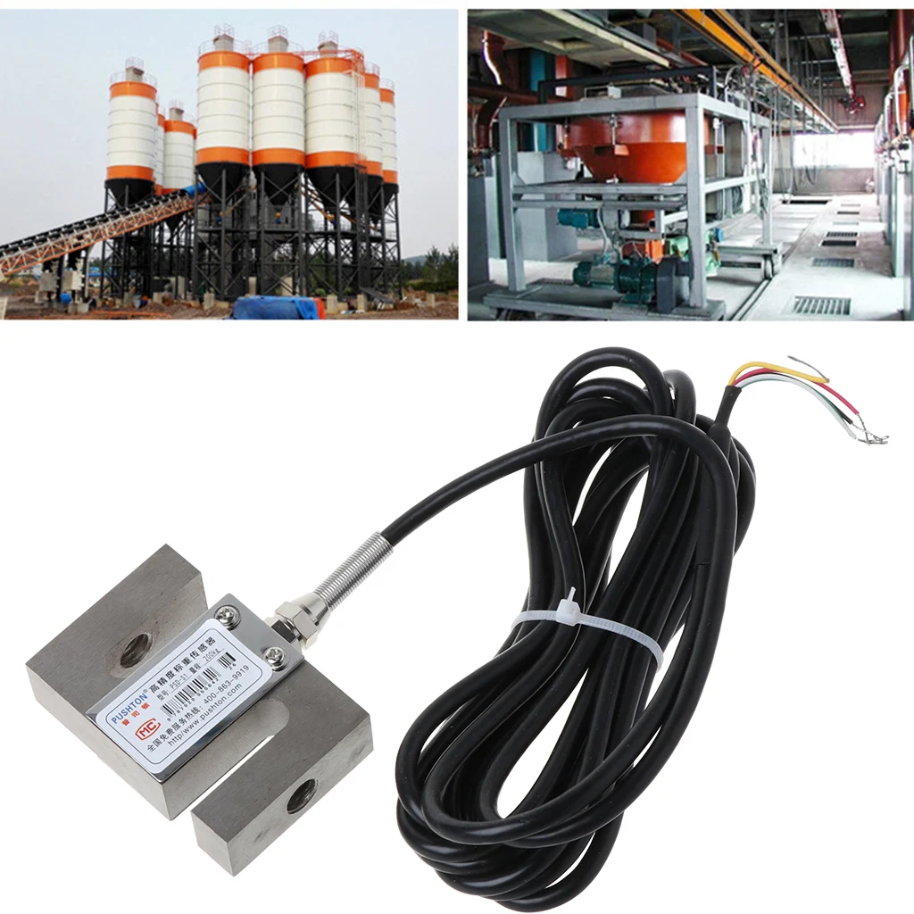 

Portable S-type High-Precision Load Cell Scale Sensor 50-2000 KG for Hopper Weight High Pressure