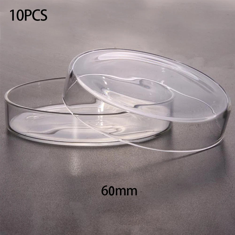 

For Cell Chemical Instrument Polystyrene Crisp Petri Dishes Fragile Lab Supply Clear For Lab Plate Bacterial Yeast High Quality