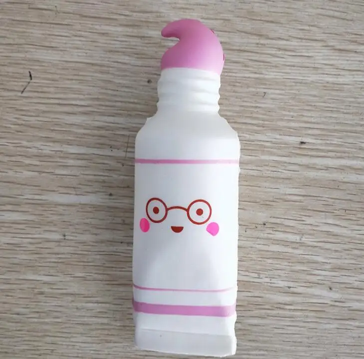 Игрушки для детей Squishi Jumbo Squishy, медленно поднимающаяся антиструнная игрушка для кошек, имитация пищи, хлеба, сквиши, облегчение стресса, забавный подарок - Цвет: pink