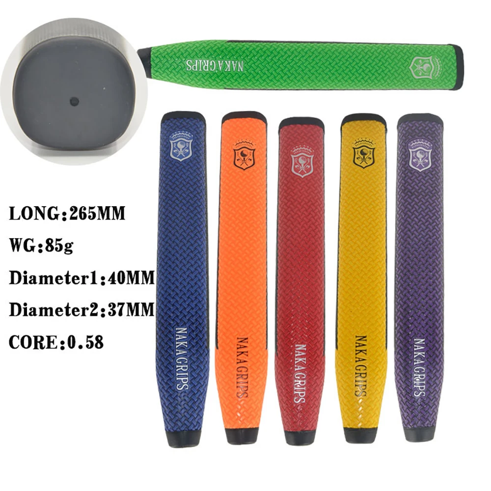 1Piece New Golf Grips 2 Thumb Golf Putter Grips Standard Size with 7