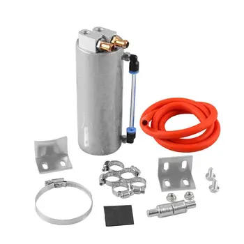 

350ML Aluminum Alloy Racing Oil Catch Tank Round Can Reservoir 6 colors OCC019