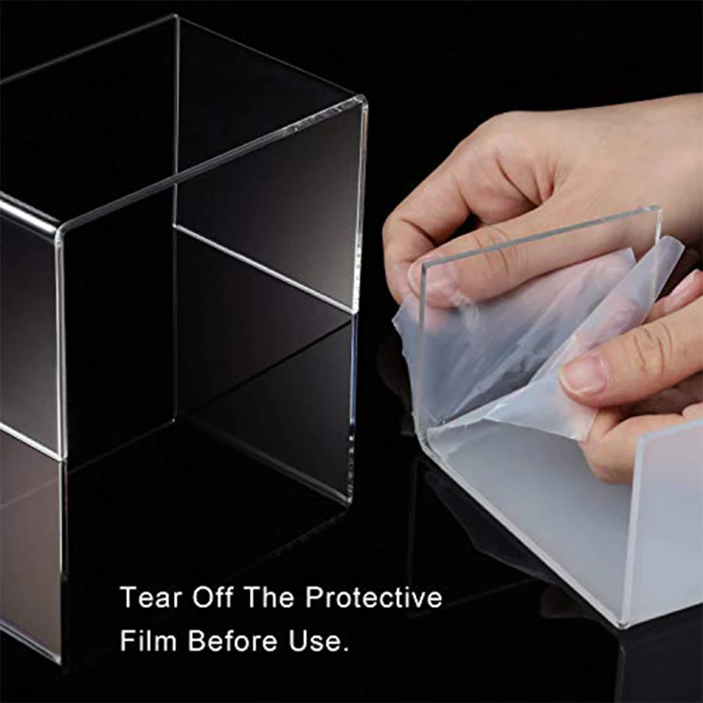 10pcs Transparent Acrylic Display Stand Jewelry Display Stand Toy Collection Rack Store Marketing Products Display Acrylic Stand 3