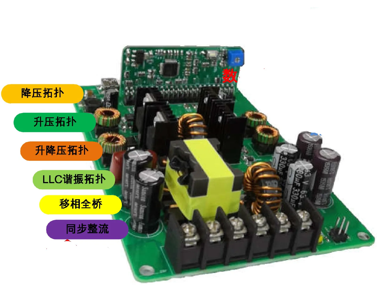 

TMS320F28x Digital Power Development Board Buck-boost LLC Phase-shifting Full Bridge Converter