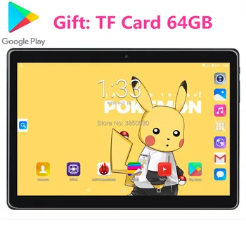

2020 Super Tempered 2.5D Screen 10 inch tablet PC Android 9.0 OS Quad Core 2GB RAM 32GB ROM Wifi GPS Tablet 1280*800+ Free Gifts