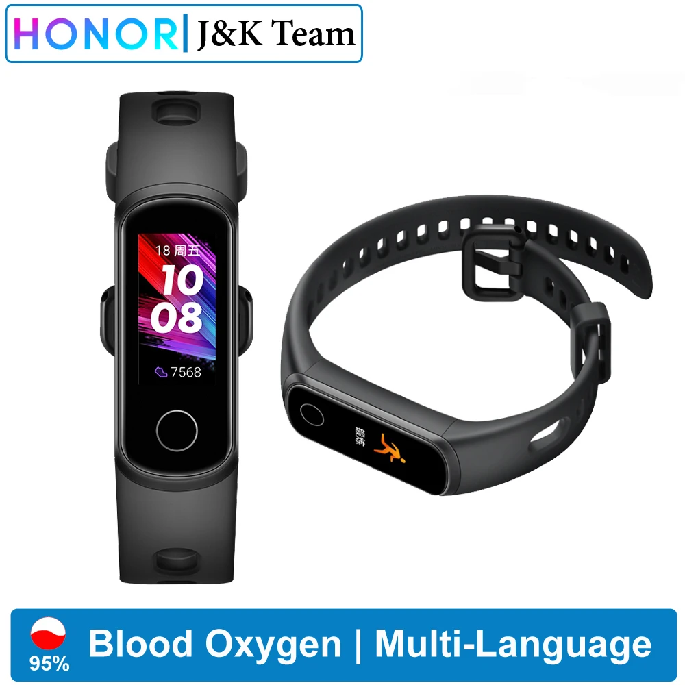 Huawei Honor band 5i, умный Браслет, измеритель уровня кислорода в крови, умные часы, трекер сердечного ритма, трекер сна, музыкальный контроль, напоминание о звонках