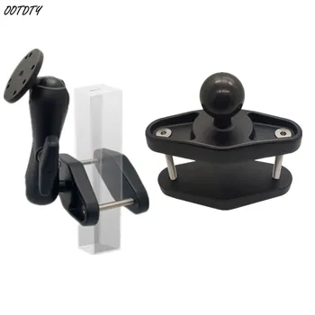 

OOTDTY Universal 1.5Inch Rubber Ball Mount Aluminum Diamond Mounting Base for Gopro for Garmin Camera Cellphones Holder