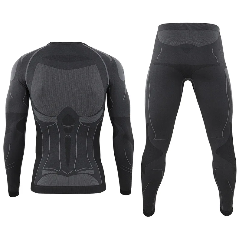 ESDY new outdoor sports Jersey function thermal underwear set quick-drying tight-fitting wicking training suit