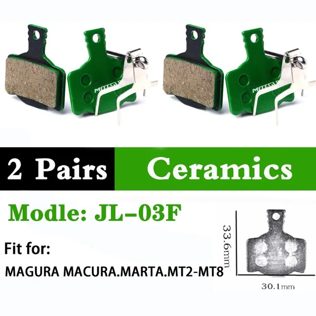 03F 2 Pairs Ceramics 2 пары керамических тормозных колодок для велосипеда MTB 4 шт. тормозных колодок для shi mano SRAM AVID M315 M355 M365 M395 M445 M447 MT200 M525 M375 - Цвет: 03F 2 Pairs Ceramics