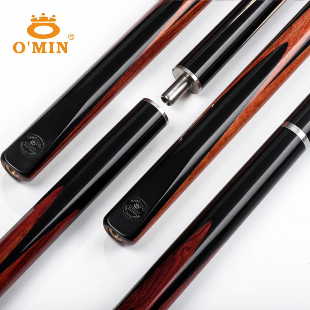 NEW O'MIN зеленая древесина 3/4 Кии для снукера 10 мм наконечник хорошая гибкость
