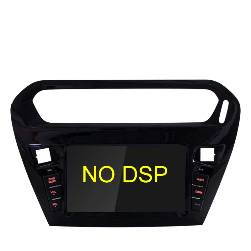 TOPBSNA Android 9,0 автомобильный dvd-плеер для Citroen Elysee peugeot 301- Мультимедиа gps стерео 1Din Автомагнитола wifi 4G+ 64G RDS - Цвет: NO DSP