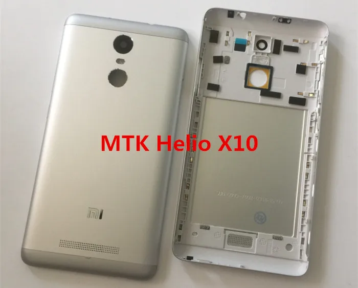 Для xiaomi Redmi Note 3 Запасные части для ремонта Задняя крышка батареи для xiaomi Redmi Note 3 части - Цвет: silver