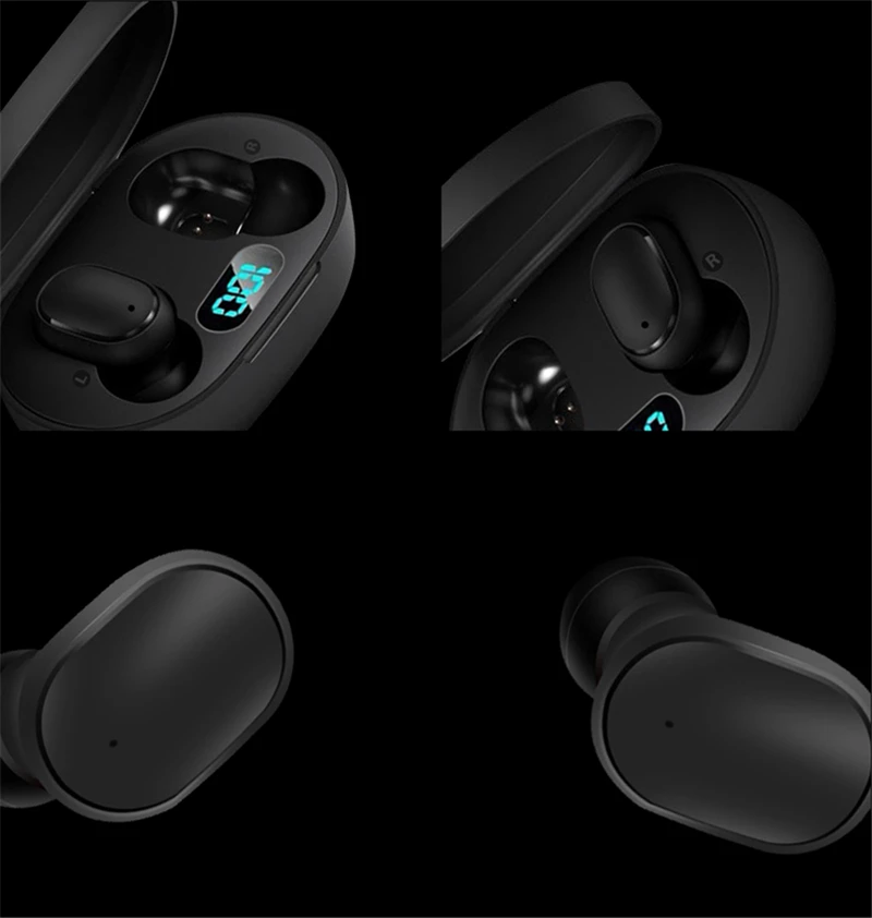 Acespower HD Call Wireless Earphone Heavy Bass Stereo Earbuds BT 5.0 TWS Earpiece for All Bluetooth Devices Safe Car Driving A6L