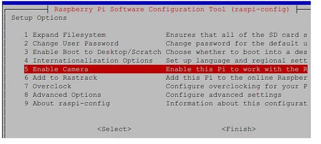 Select enabled