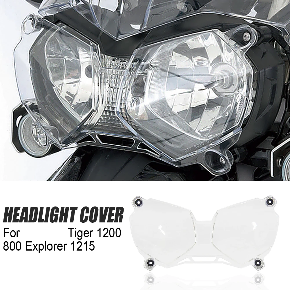 NEW Motorcycle Headlight Protector Light Cover Protective Guard FOR