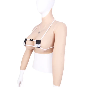 

KOOMIHO E CUP with Arms Realistic Silicone Boobs Silck Cotton Filling Breast Forms Enhancer Crossdresser Drag Queen Trandsgen 4G