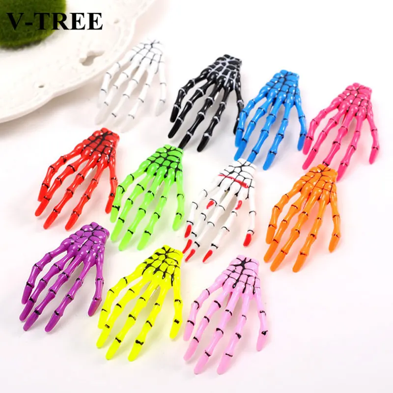 

Handbone Girls Hair Clip Skeleton Claw Hairpin For Girls Women Hair Accessories Babies Toddler Hair Clips