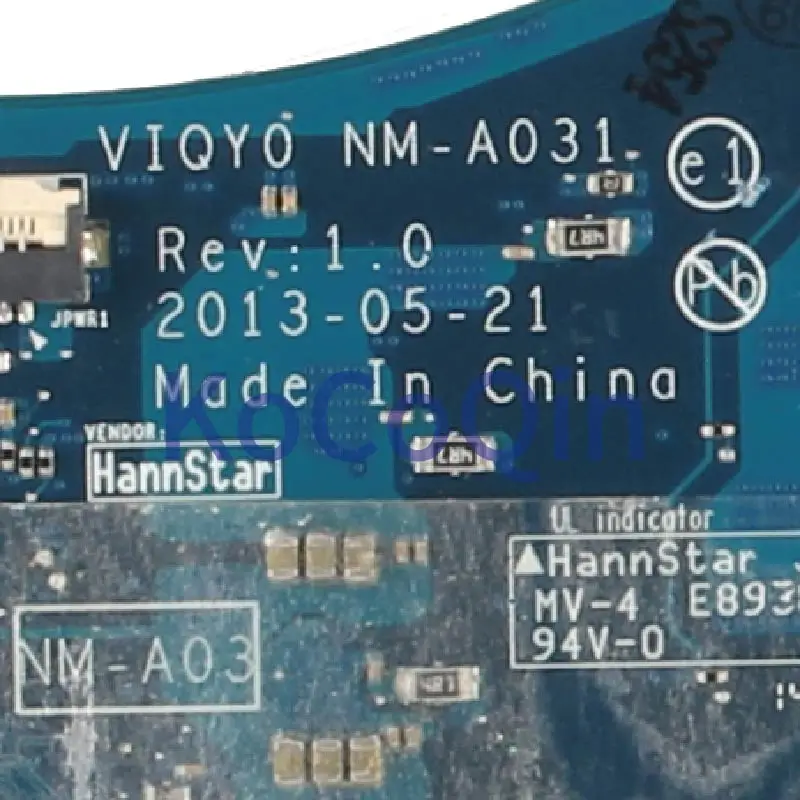 NM A031 материнская плата для ноутбука LENOVO Y410P GT750M VIQY0 Core SR17E N14P GT A2 90002910|Материнские