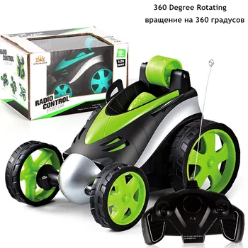 

360 Degree Rotating Stunt RC Cars Wireless RC Car Tumbling Stunt Dump Truck Remote Control Toys Electric For Boys Children
