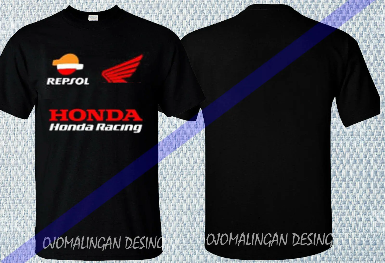 

New Honda Repsol Racing Team Motorcycle Motorrad Sport T Shirt Streetwear Size S-3Xl