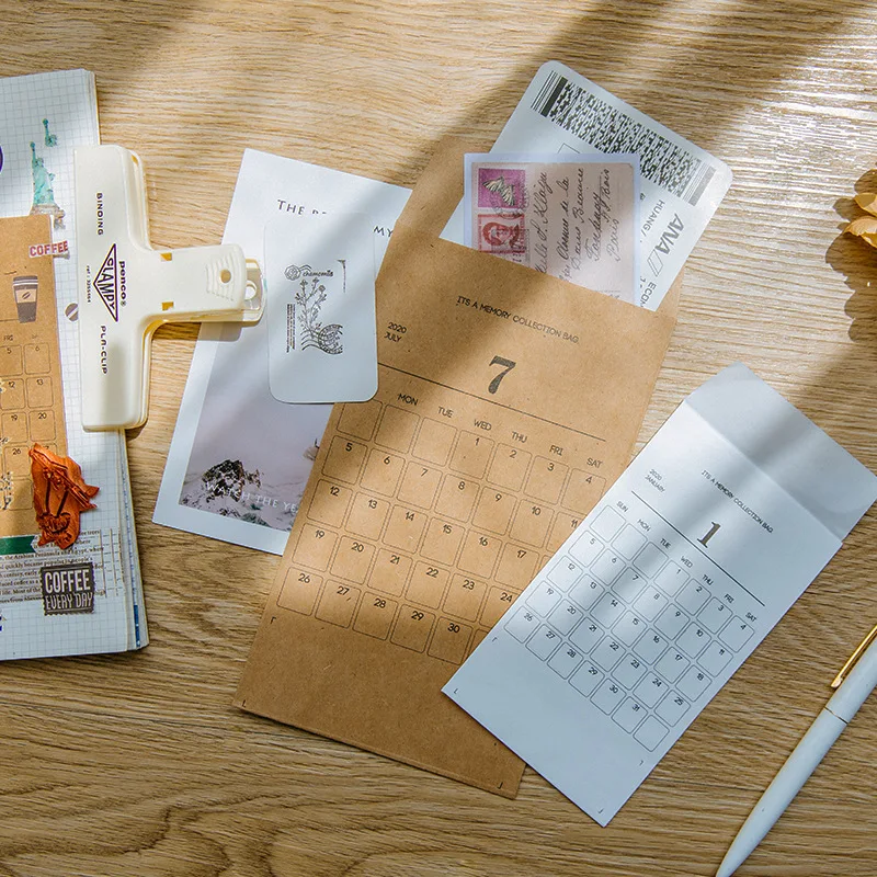

Rosy Posy Origional Series Memory Storage Bag 4-Choose Creative Simple INS Wind DIY Voucher Storage Bag