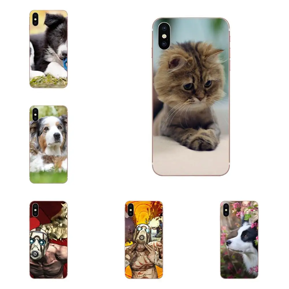 Soft Fashion Phone Case Border Collie Dog Cat For Xiaomi Redmi Mi 4 7A 9T K20 CC9 CC9e Note 7 9 Y3 SE Pro Prime Go Play | Мобильные