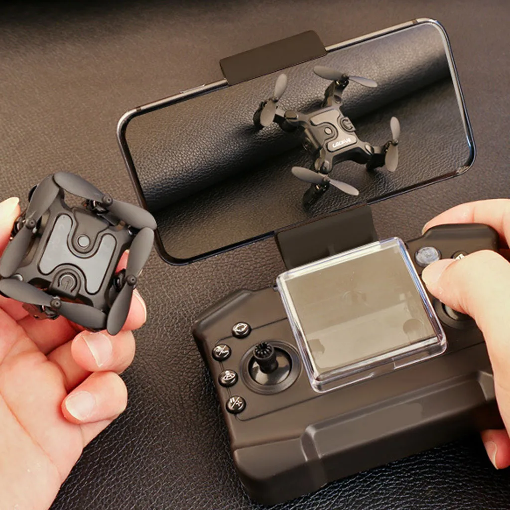 Мини Дрон 720P/1080P Wi Fi FPV камера Квадрокоптер жестовая фотография гравитация