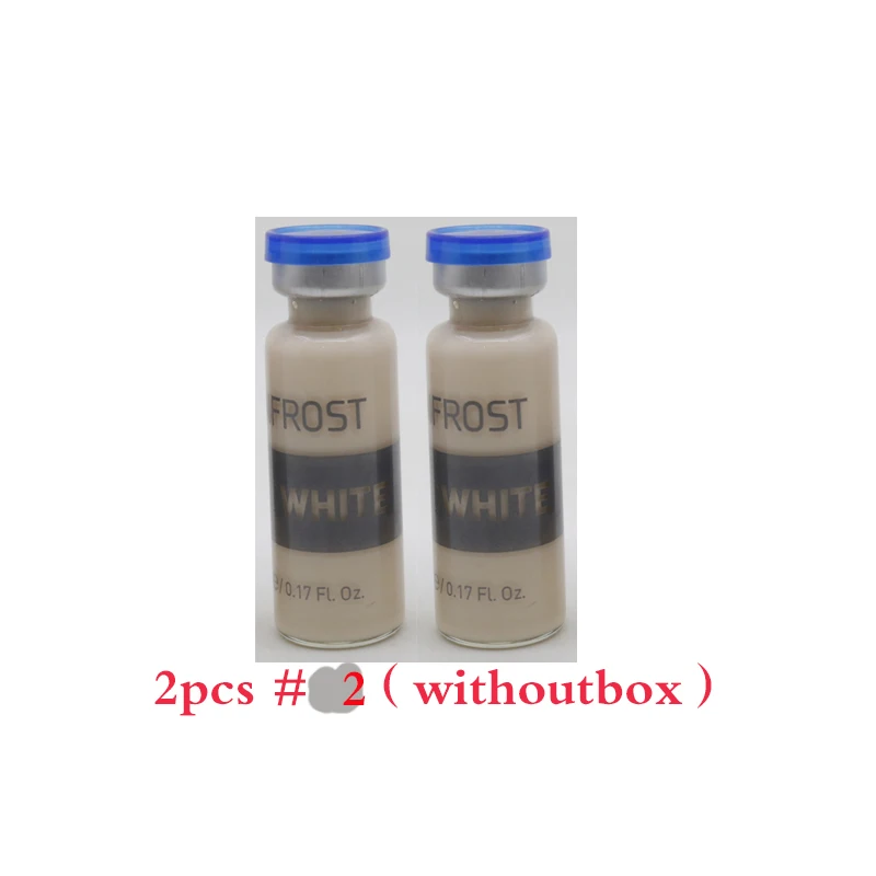 2pcs color2 5 мл, 2 шт., новинка, bb светящийся BB крем, светящийся, смешанный цвет, BB крем, ампула, bb сыворотка с дермой, ручка для осветления кожи - Цвет: 2pcs color2