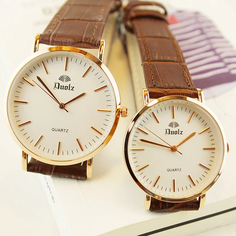 

Duolun Rhodes Rome Belt Wrist Watch Waterproof Wrist Watch Schoolboy Concise Trend Ulzzang