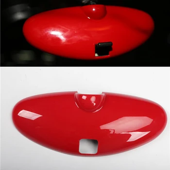 

For Mercedes Benz Smart Fortwo 2009-2014 1PC Carbon Fiber ABS Car Interior Endoscope Mirror Frame Cover Trim Car Styling