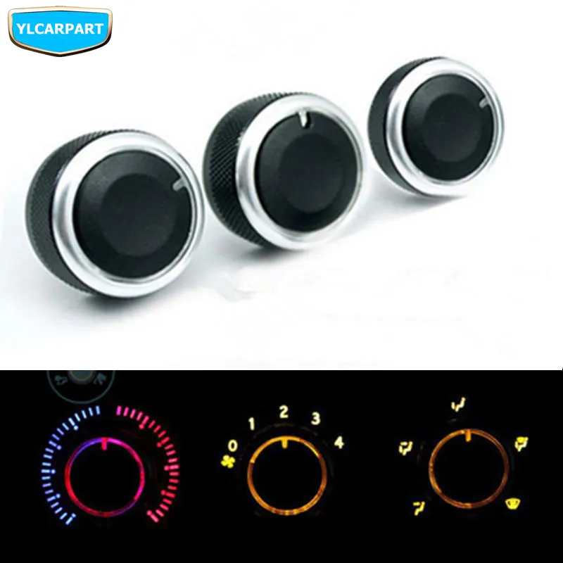 

For Geely FC,Vision,SC7,SL,Car conditioning manual controller knob,3pcs