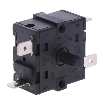 

Electric Room Heater 3Pin 5Pin Rotary Switch Selector AC 250V 16A