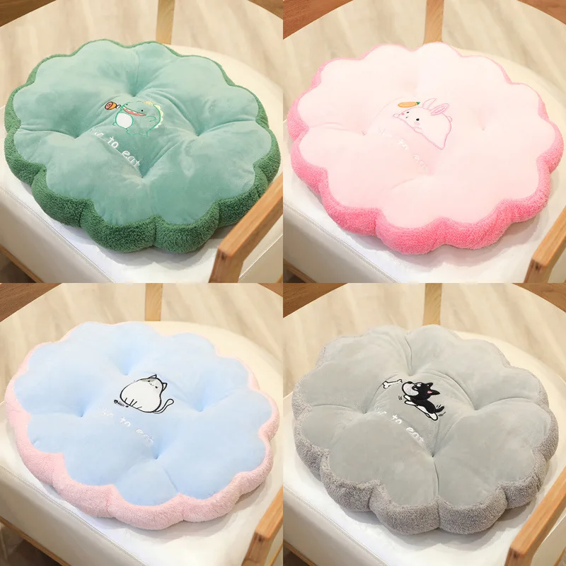 

Cartoon round Cushion Student Classroom Stool Coaster Cushion Winter Children Small Seat Cushion Soft Thick Tatami Mat