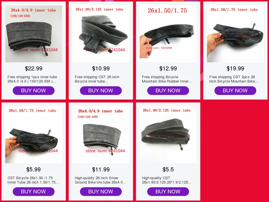 99 bikes inner tubes