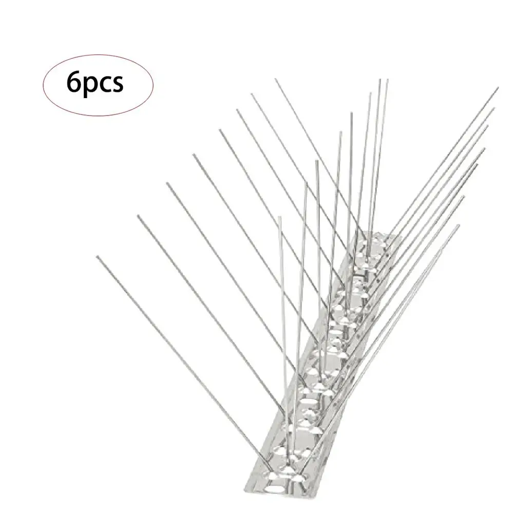 

50CM Stainless Steel Defender Spikes Blinder Birds Spikes Kit Bird Repellent Discs Set Anti-Climbing Security For Fence Walls