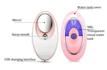 

Water rehydration meter Nano-hydrogen-rich water USB Beauty Equipment Women's Care Tools