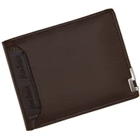 Multifunction Fashion Iron Credit Card Holders Leather Wallets 4