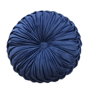 

Pure Color Model Room Round Pillow Pumpkin Pillow Living Room Round Pillow Sofa Round Pillow Cushion