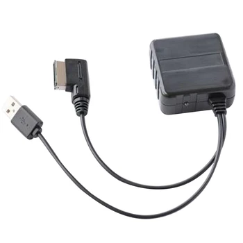 

12V MMI 2G Wireless Bluetooth USB AUX in Adapter Cable Music Audio Receiver Adapter for AUDI Q5 A5 A7 R7 S5 Q7 A6L A8L A4L