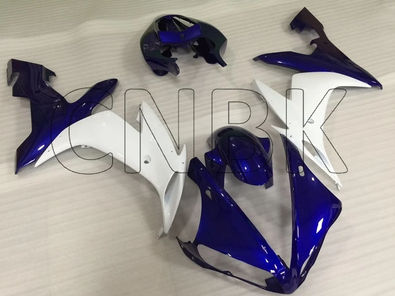 Для YZF1000 R1 04 06 Кузов YZFR1 04 05 сине-белые набор для всего тела для YAMAHA YZFR1 2004-2006 мотоцикл обтекатель